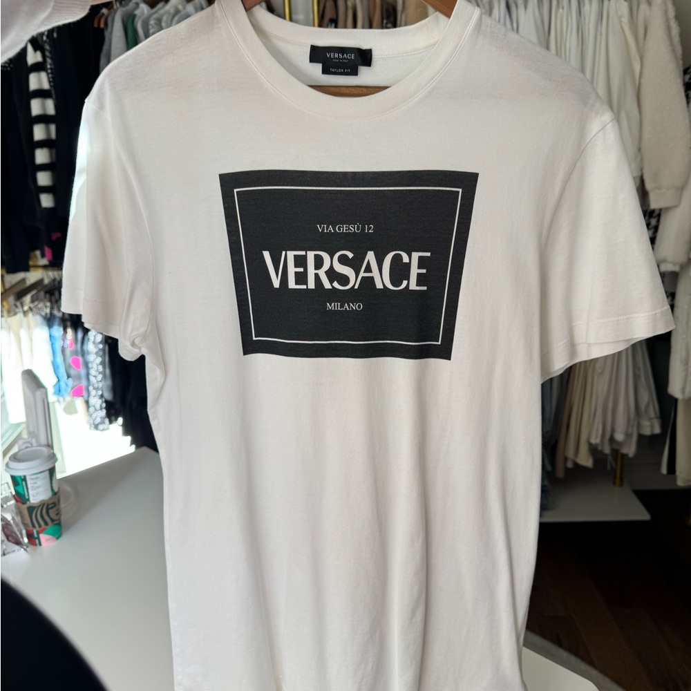 Versace White Men's T-Shirt